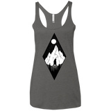 T-Shirts Premium Heather / X-Small Bear Diamond Women's Triblend Racerback Tank