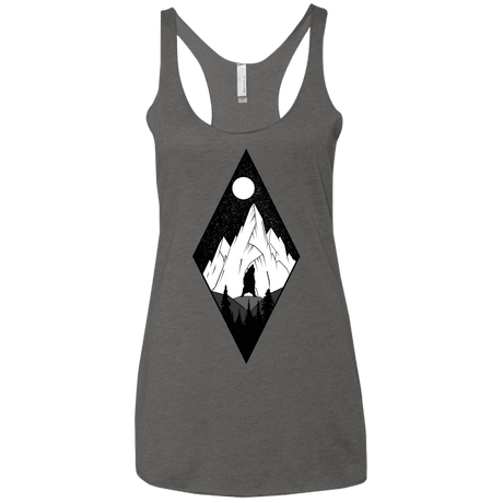 T-Shirts Premium Heather / X-Small Bear Diamond Women's Triblend Racerback Tank