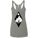 T-Shirts Venetian Grey / X-Small Bear Diamond Women's Triblend Racerback Tank