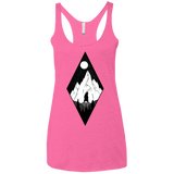 T-Shirts Vintage Pink / X-Small Bear Diamond Women's Triblend Racerback Tank