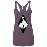 T-Shirts Vintage Purple / X-Small Bear Diamond Women's Triblend Racerback Tank