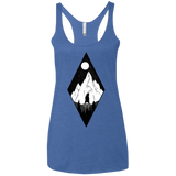 T-Shirts Vintage Royal / X-Small Bear Diamond Women's Triblend Racerback Tank
