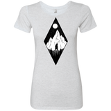 T-Shirts Heather White / S Bear Diamond Women's Triblend T-Shirt