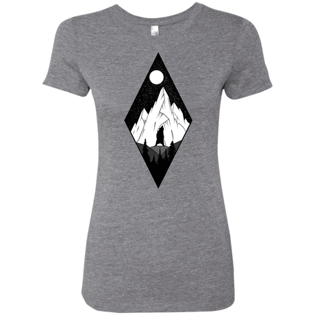 T-Shirts Premium Heather / S Bear Diamond Women's Triblend T-Shirt