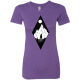 T-Shirts Purple Rush / S Bear Diamond Women's Triblend T-Shirt
