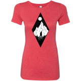 T-Shirts Vintage Red / S Bear Diamond Women's Triblend T-Shirt