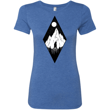 T-Shirts Vintage Royal / S Bear Diamond Women's Triblend T-Shirt