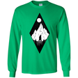 T-Shirts Irish Green / YS Bear Diamond Youth Long Sleeve T-Shirt