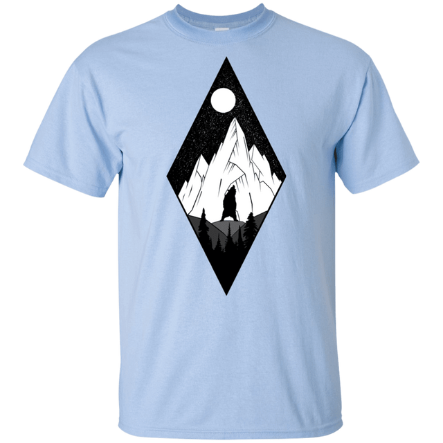 T-Shirts Light Blue / YXS Bear Diamond Youth T-Shirt