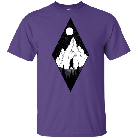 T-Shirts Purple / YXS Bear Diamond Youth T-Shirt