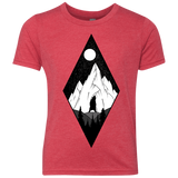 T-Shirts Vintage Red / YXS Bear Diamond Youth Triblend T-Shirt