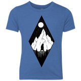 T-Shirts Vintage Royal / YXS Bear Diamond Youth Triblend T-Shirt
