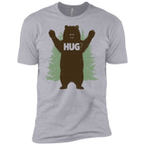 T-Shirts Heather Grey / YXS Bear Hug Boys Premium T-Shirt