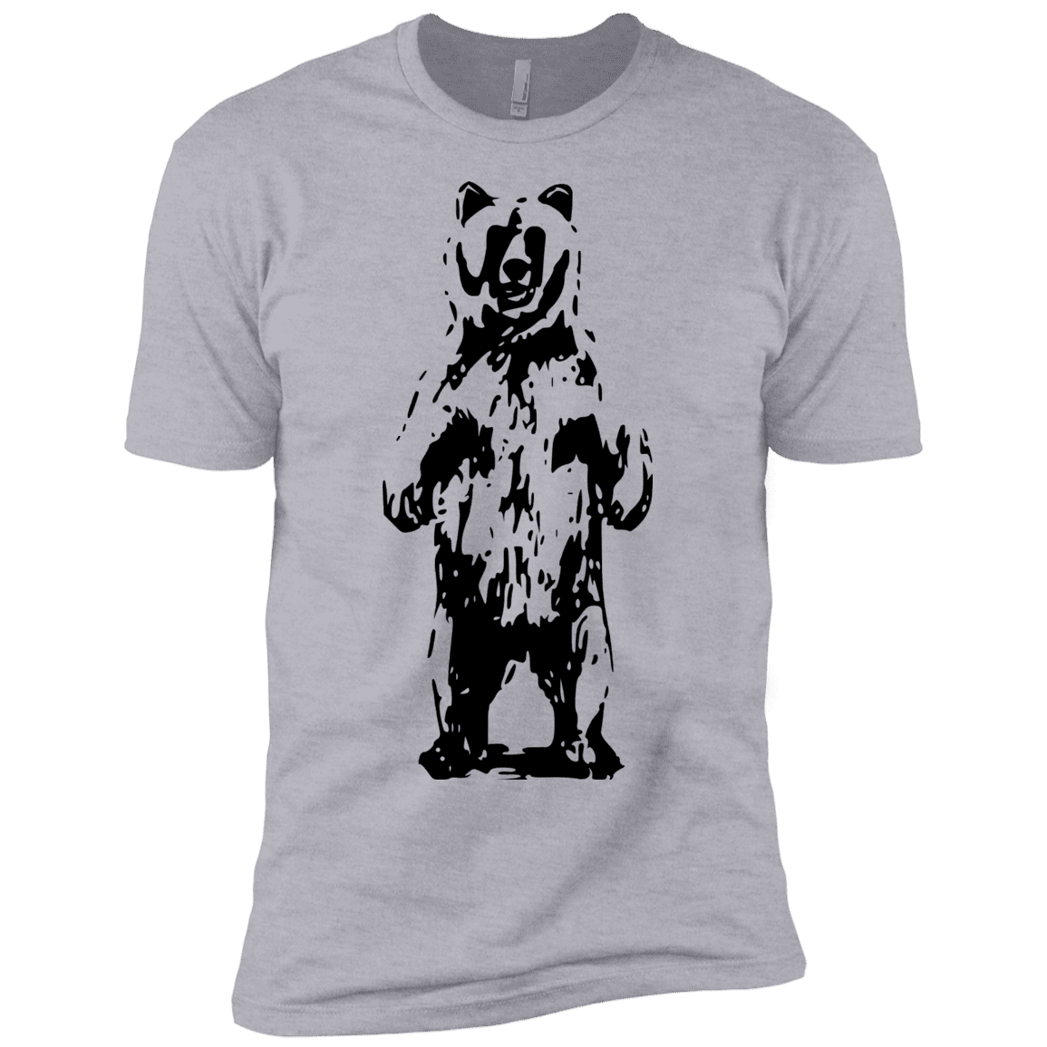 T-Shirts Heather Grey / YXS Bear Hug Boys Premium T-Shirt