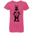 T-Shirts Hot Pink / YXS Bear Hug Girls Premium T-Shirt
