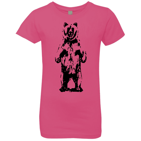 T-Shirts Hot Pink / YXS Bear Hug Girls Premium T-Shirt