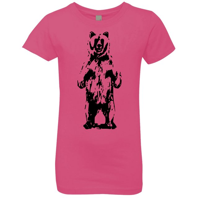 T-Shirts Hot Pink / YXS Bear Hug Girls Premium T-Shirt