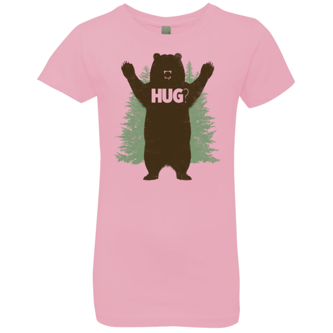 T-Shirts Light Pink / YXS Bear Hug Girls Premium T-Shirt