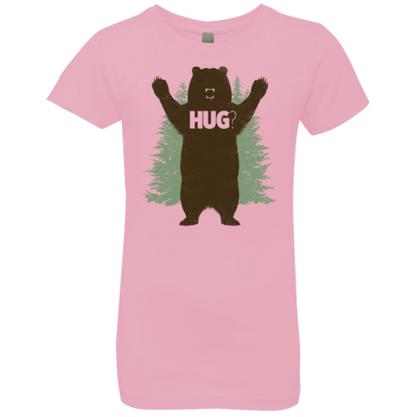 T-Shirts Light Pink / YXS Bear Hug Girls Premium T-Shirt