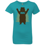 T-Shirts Tahiti Blue / YXS Bear Hug Girls Premium T-Shirt