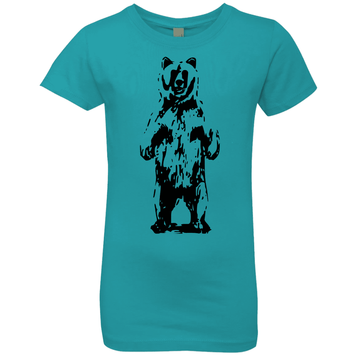 T-Shirts Tahiti Blue / YXS Bear Hug Girls Premium T-Shirt
