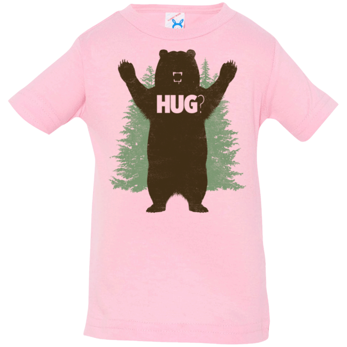 T-Shirts Pink / 6 Months Bear Hug Infant Premium T-Shirt