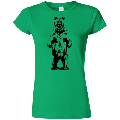 T-Shirts Irish Green / S Bear Hug Junior Slimmer-Fit T-Shirt