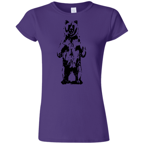 T-Shirts Purple / S Bear Hug Junior Slimmer-Fit T-Shirt