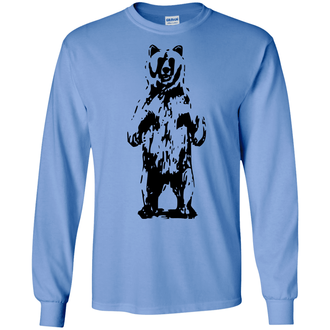 T-Shirts Carolina Blue / S Bear Hug Men's Long Sleeve T-Shirt