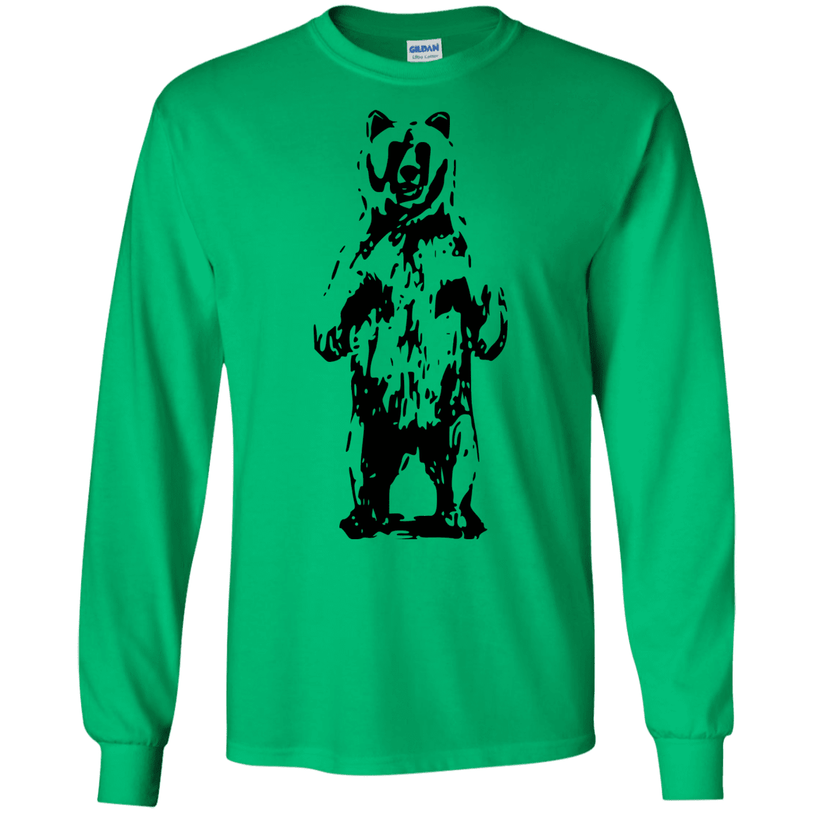 T-Shirts Irish Green / S Bear Hug Men's Long Sleeve T-Shirt