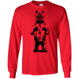 T-Shirts Red / S Bear Hug Men's Long Sleeve T-Shirt