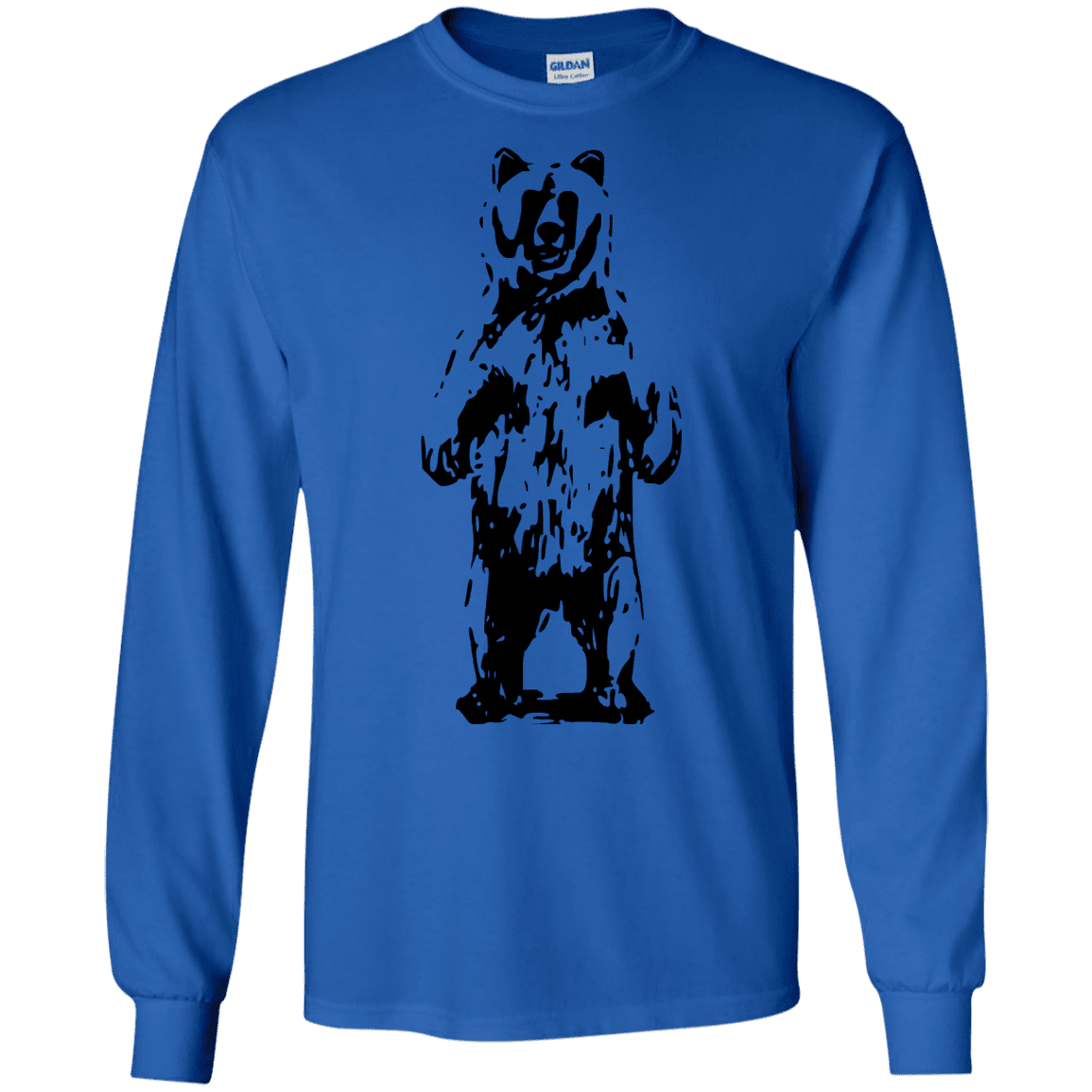 T-Shirts Royal / S Bear Hug Men's Long Sleeve T-Shirt