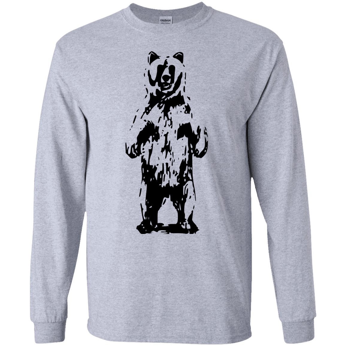 T-Shirts Sport Grey / S Bear Hug Men's Long Sleeve T-Shirt