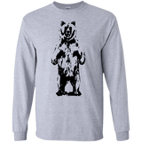 T-Shirts Sport Grey / S Bear Hug Men's Long Sleeve T-Shirt