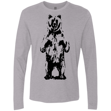 T-Shirts Heather Grey / S Bear Hug Men's Premium Long Sleeve