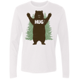 T-Shirts White / Small Bear Hug Men's Premium Long Sleeve