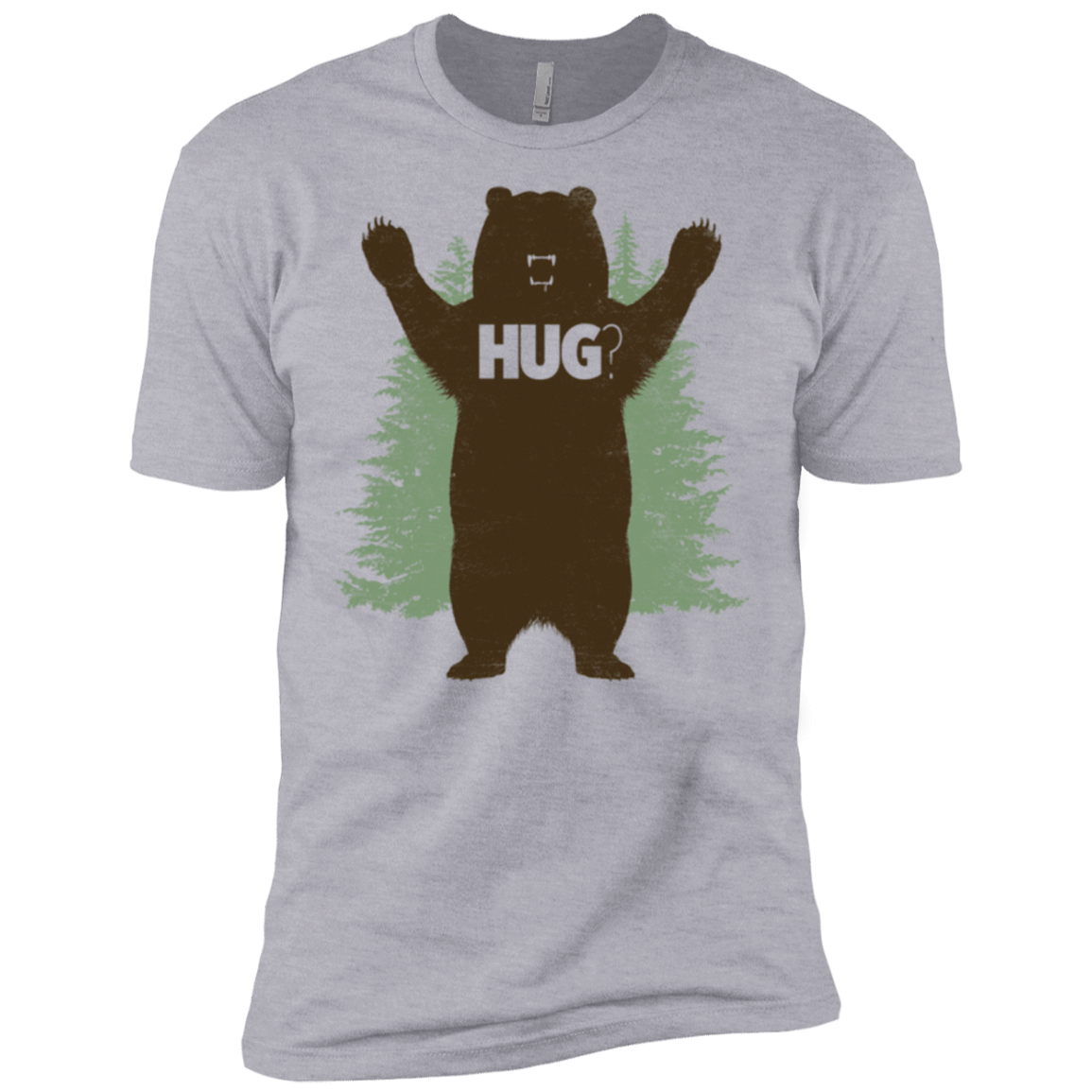 T-Shirts Heather Grey / X-Small Bear Hug Men's Premium T-Shirt
