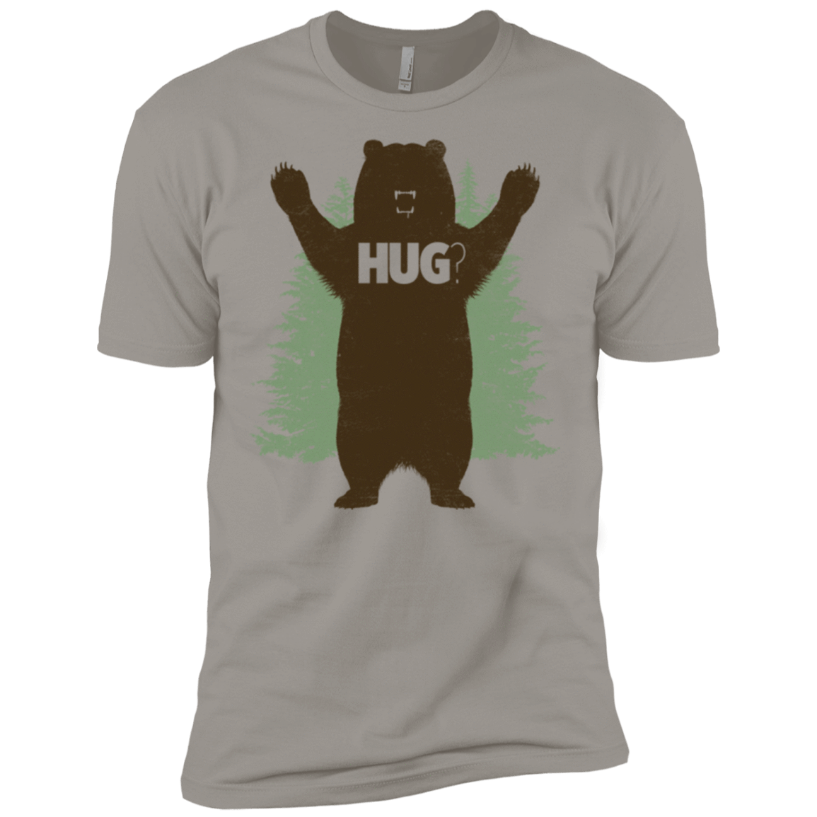 T-Shirts Light Grey / X-Small Bear Hug Men's Premium T-Shirt
