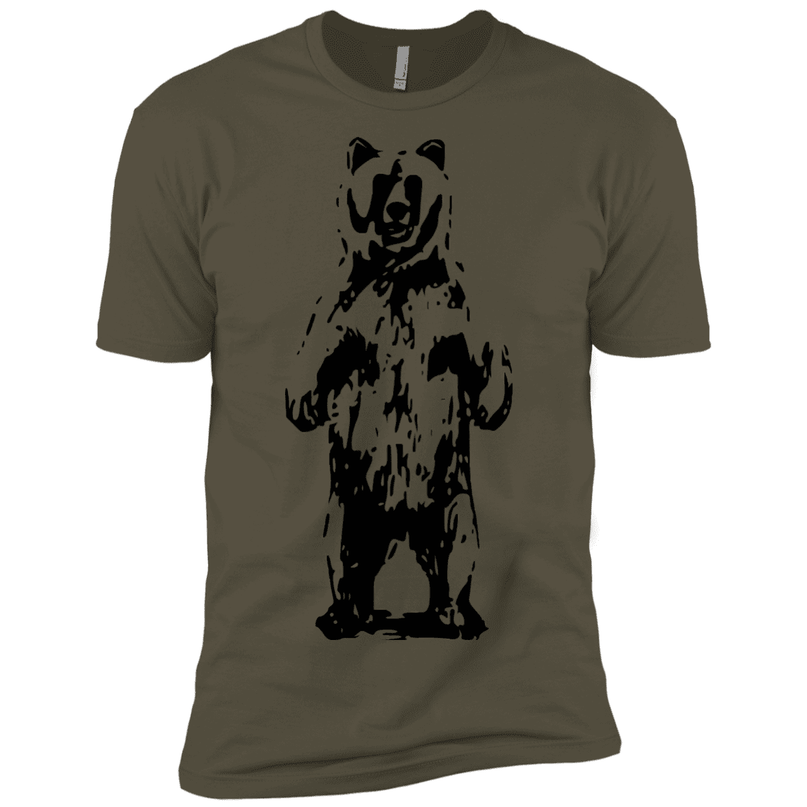 T-Shirts Military Green / X-Small Bear Hug Men's Premium T-Shirt