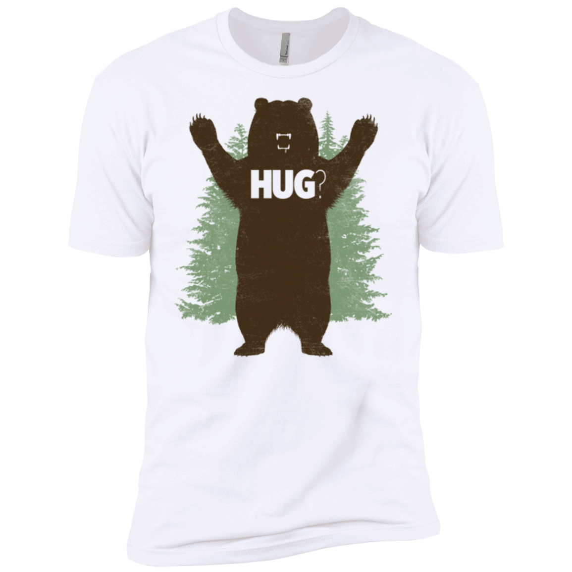 T-Shirts White / X-Small Bear Hug Men's Premium T-Shirt