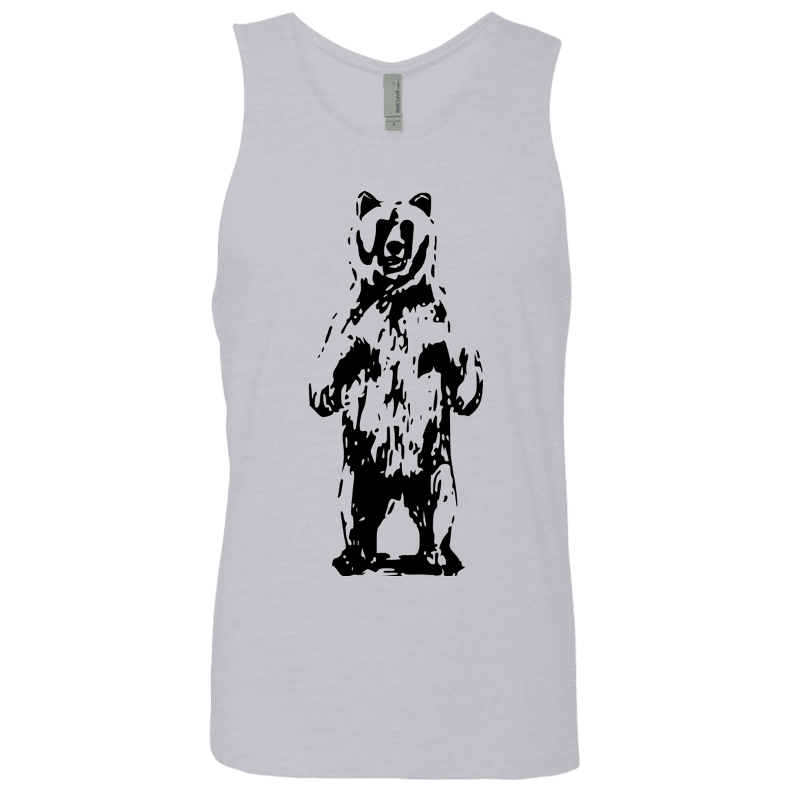 T-Shirts Heather Grey / S Bear Hug Men's Premium Tank Top