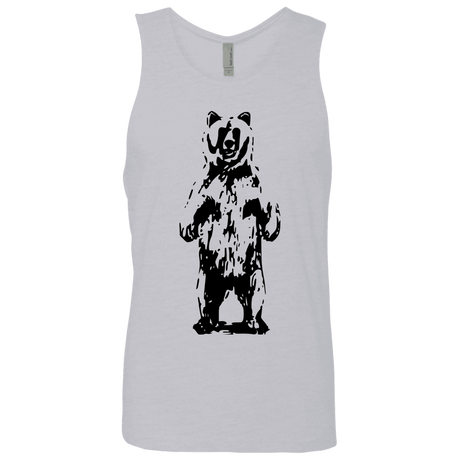 T-Shirts Heather Grey / S Bear Hug Men's Premium Tank Top