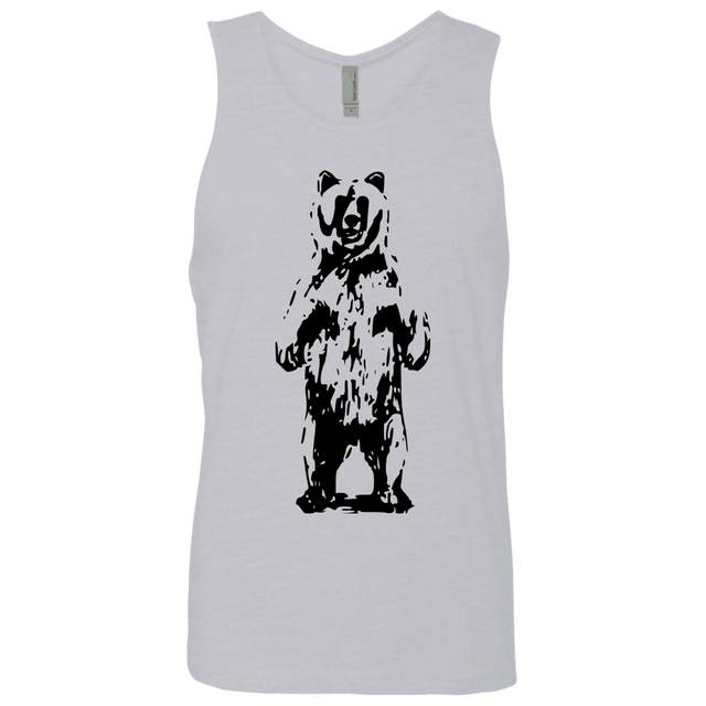 T-Shirts Heather Grey / S Bear Hug Men's Premium Tank Top