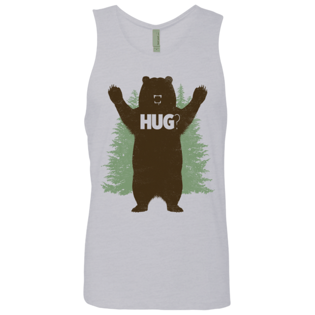 T-Shirts Heather Grey / Small Bear Hug Men's Premium Tank Top