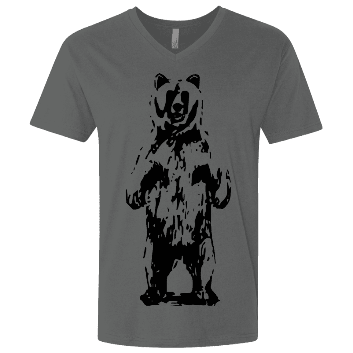 T-Shirts Heavy Metal / X-Small Bear Hug Men's Premium V-Neck