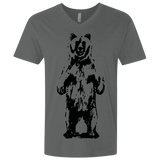 T-Shirts Heavy Metal / X-Small Bear Hug Men's Premium V-Neck