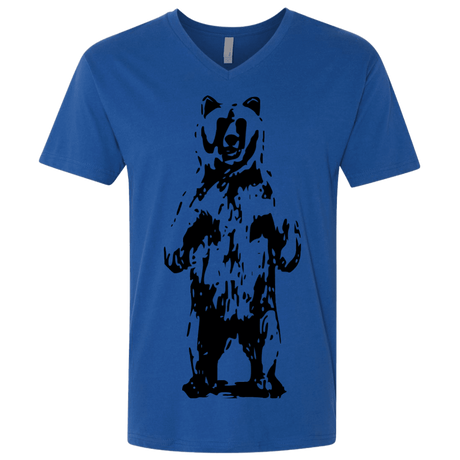 T-Shirts Royal / X-Small Bear Hug Men's Premium V-Neck