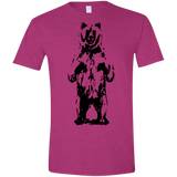 T-Shirts Antique Heliconia / S Bear Hug Men's Semi-Fitted Softstyle