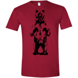 T-Shirts Cardinal Red / S Bear Hug Men's Semi-Fitted Softstyle