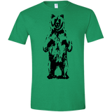 T-Shirts Heather Irish Green / S Bear Hug Men's Semi-Fitted Softstyle